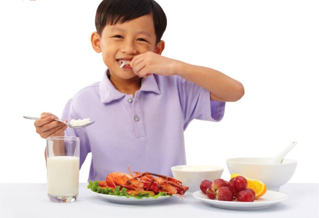 giải pháp tăng cân cho trẻ